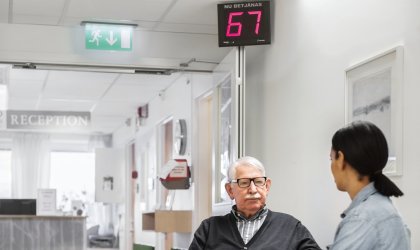 Patienter i väntrum